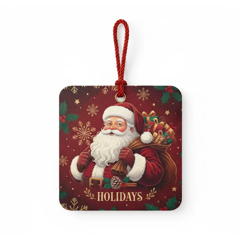 Máy làm mát không khí bằng giấy Giáng sinh ông già Noel với các mẫu ngày lễ