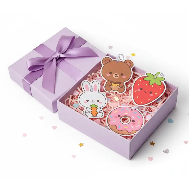 kawaii-hộp quà-giấy-không khí-làm mát-bộ