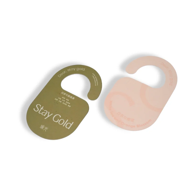 Thẻ treo máy làm mát không khí Stay Gold tối thiểu trong trà trắng và hương thơm xô thơm