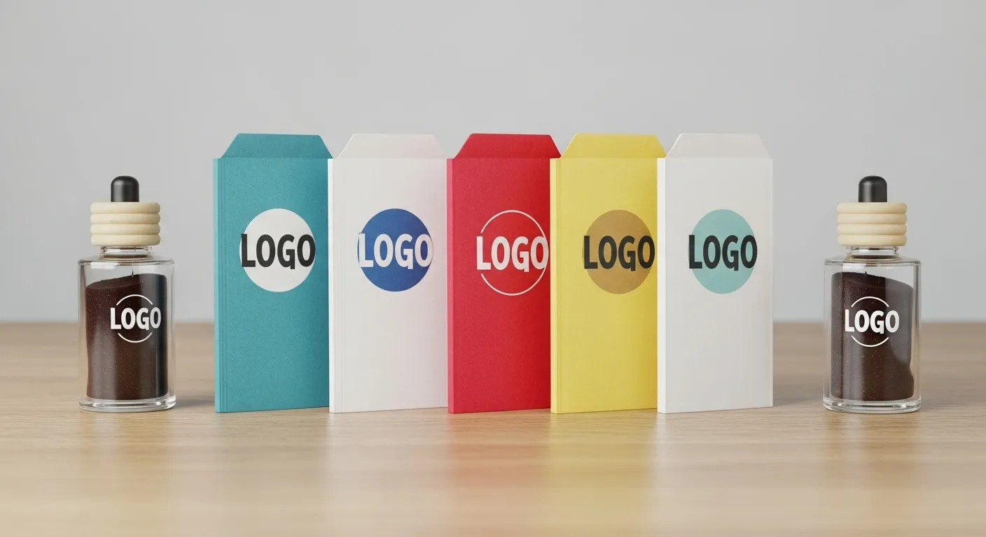 Máy làm mát không khí bằng giấy logo tùy chỉnh