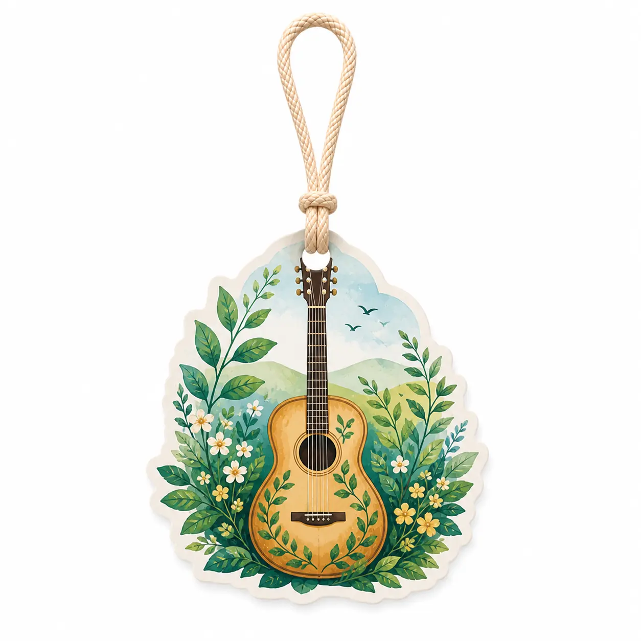 máy làm mát không khí treo guitar