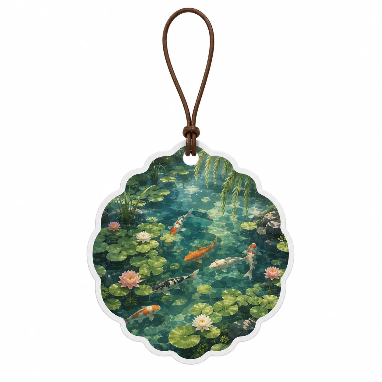 Koi Pond Treo Máy Làm Mát Không Khí