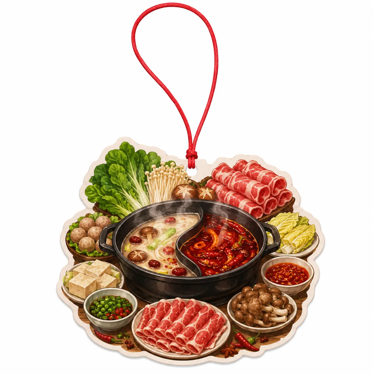 nước làm mát không khí lẩu