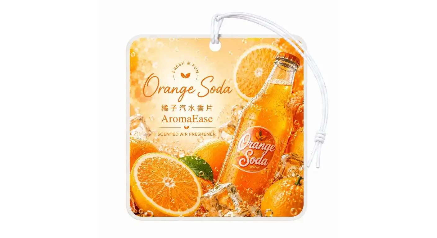 Citrus car air freshener
